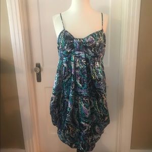 Walter Baker Bubble Hem Dress Sz L